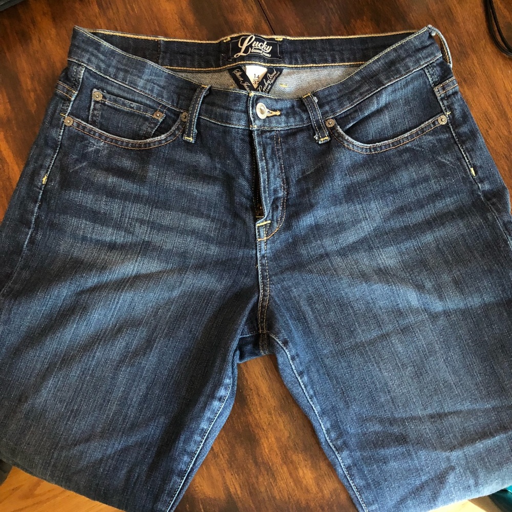 Lucky Brand size 32/14 New Easy Rider Jeans